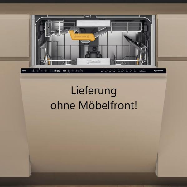 Bauknecht B8KI HP42 LCA - Geschirrspüler, Vollintegriert, Besteckschublade, Schwarz, 60 cm